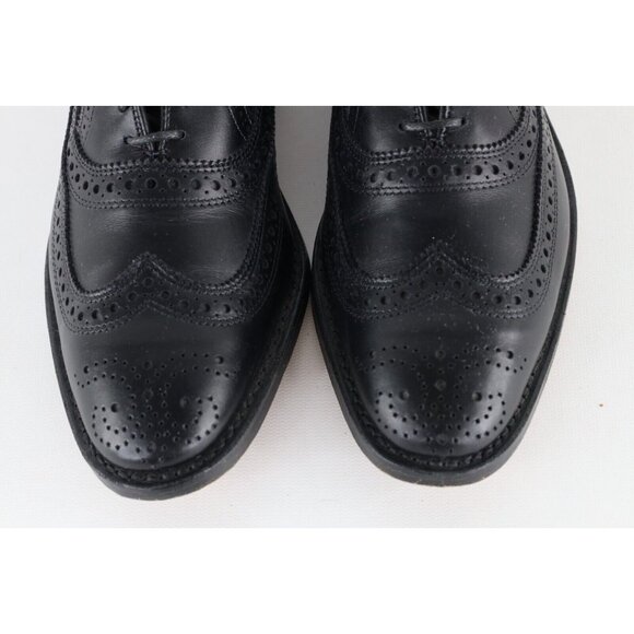 Allen Edmonds McAllister Mens 8 B Leather Brogue Oxford Wingtips Dress Shoes USA main image 9